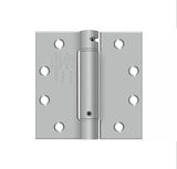 Stainless Steel Spring Hinge 4.5 X 4.5 X Square Corners, Ul Listed, Deltana Single Action - 363621-Ss