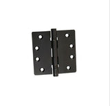 Store Front Commercial Door Steel Hinge, 2 Ball Bearings, 4-1/2" X 4" Non-Removable Pin, Bronze - 364540