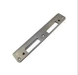 P2000 ADJUSTABLE LATCH AND DEADBOLT STRIKE PLATE - STAINLESS - 3733-82