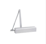 Grade 1 Commercial Door Closer, Adjustable Spring Size 2-6, Full Cover, Aluminum - 381045