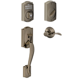 Schlage Residential FE365 - Camelot Electronic Handleset with Accent Lever