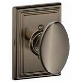 Schlage Siena Non-Turning One-Sided Dummy Door Knob with Decorative Addison Trim