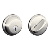 Schlage Single Cylinder Grade 1 Deadbolt with Tapered Latch