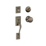 Schlage Addison Sectional Single Cylinder Keyed Entry Handleset with Andover Knob