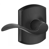 Schlage Accent Passage Door Lever Set with Decorative Greenwich Trim