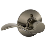 Schlage Accent Left Handed Non-Turning One-Sided Dummy Door Lever
