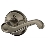Schlage Flair Right Handed Non-Turning One-Sided Dummy Door Lever