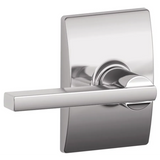 Schlage Latitude Passage Door Lever Set with the Decorative Century Trim