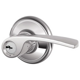 Schlage Merano Right Handed Single Cylinder Keyed Entry Storeroom Door Lever Set