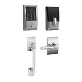 Schlage Encode WiFi Enabled Electronic Keypad Deadbolt with Century Entry Handleset and Broadway Lever