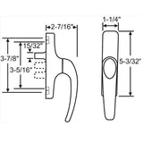 Tilt and Turn Handle 40-1000