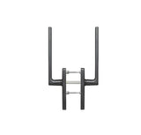 Dallas Handleset For Active Lift And Slide Door System, Keyed One Side - Matte Black