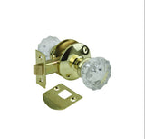 Glass Knob Passage Door Set With Latch Bolt - 42930