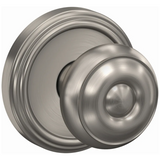 Schlage Custom Georgian Passage or Privacy Door Knob Set with Indy Trim