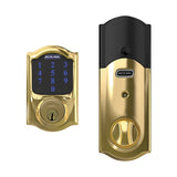 Schlage Residential BE469 - Connect Camelot Touchscreen Electronic Deadbolt with Built-in Alarm and Z-Wave Plus Technology