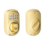 Schlage Residential BE365 - Plymouth Electronic Keypad Single Cylinder Deadbolt