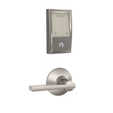 Schlage Encode WiFi Enabled Electronic Keypad Deadbolt with Century Trim and Latitude Lever Set
