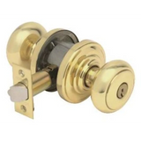 Schlage Residential F51A - Entry Lock - Andover Knob, C Keyway with 16211 Latch and 10063 Strike - Andover Trim