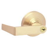 Schlage ND60RRHO Rhodes Keyed Vestibule Door Lever
