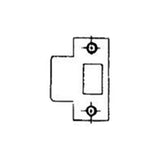 5510.E214 Baldwin Extended T Strike - 2.25