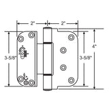 Truth Hinge Satin Nickel 56-440SNK