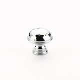 Schaub Atherton - Knob Hammered - Plain Edges - 1-1/4"