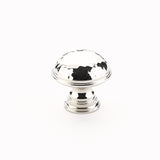 Schaub Atherton - Knob Hammered - Plain Edges - 1-1/4"