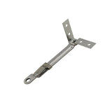 Connect Arm Assembly With Bracket 5-23/64" - Stainless Steel