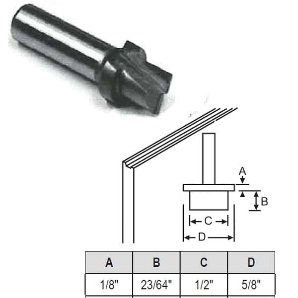 Stepped Router Bit 59-69