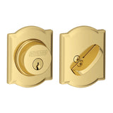 Schlage Residential B60 - Camelot Single Cylinder Deadbolt, C Keyway