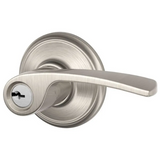 Schlage Merano Right Handed Single Cylinder Keyed Entry Storeroom Door Lever Set