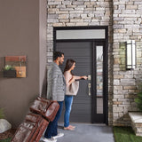Schlage Encode WiFi Enabled Electronic Keypad Deadbolt with Century Entry Handleset and Broadway Lever