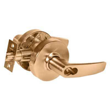 Sargent 28-10G04-LB-US10 10 Line Storeroom Lever Lock - 2-3/4" Backset, 4-7/8" Strike, L Rose, B Lever, US10/612 Satin Bronze Finish