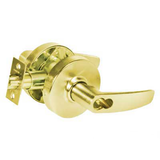 Sargent 28-10G24-LB-US3 10 Line Entry Function Lever Lock - 2-3/4" Backset, 4-7/8" Strike, L Rose, B Lever, us3/605 Bright Brass Finish