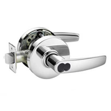 Sargent 28-10G38-LB-US26 10 Line Classroom Security Function Lever Lock - 2-3/4" Backset, 4-7/8" Strike, L Rose, B Lever, US26/625 Bright Chrome Finish