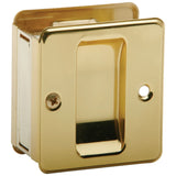 Schlage Residential SC990 Solid Brass Carded Passage Sliding Door Lock