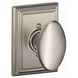 Schlage Siena Non-Turning One-Sided Dummy Door Knob with Decorative Addison Trim