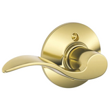Schlage Accent Left Handed Non-Turning One-Sided Dummy Door Lever
