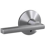 Schlage Custom Latitude Passage & Privacy Door Lever Set with Kinsler Trim