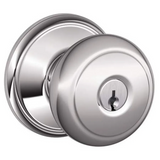 Schlage Residential F80 - Storeroom Lock - C Keyway with 16211 Latch and 10063 Strike - Alden Rose