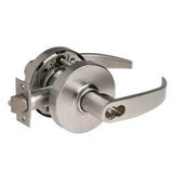 Sargent 28-60-10G05-LP-US26D 10 Line Entrance or Office Function Lever Lock - 2-3/4" Backset, 4-7/8" Strike, LFIC Large Format Interchangeable Core - Less Core, L Rose, P Lever, US26D/626 Satin Chrome Finish