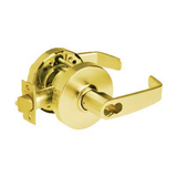Sargent 28-10G24-LL-US3 10 Line Entry Function Lever Lock - 2-3/4" Backset, 4-7/8" Strike, L Rose, L Lever, us3/605 Bright Brass Finish