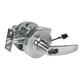 Sargent 28-60-10G70-LB-24V-US26D 24V Fail Safe Cylindrical Electromechanical Lock - 2-3/4" Backset, 4-7/8" Strike, LFIC Large Format Interchangeable Core - Less Core, L Rose, B Lever, US26D/626 Satin Chrome Finish