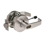 Sargent 28-60-10G70-LL-12V-US26D 12V Fail Safe Cylindrical Electromechanical Lock - 2-3/4" Backset, 4-7/8" Strike, LFIC Large Format Interchangeable Core - Less Core, L Rose, L Lever, US26D/626 Satin Chrome Finish