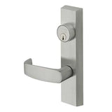 Sargent 704-ETL-US26D Exit Device Trim, Night Latch Function, For Rim and Mortise (8300, 8500, 8800, 8900, 9800, 9900 Series) Devices, 1-3/4