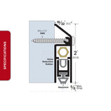 Automatic Door Bottom 19-1330B-32