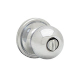 KWIKSET 730CA-26 CIRCA PRIVACY KNOB - BRIGHT CHROME - 730CA-26