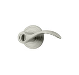 KWIKSET 730PML-15 PEMBROKE PRIVACY DOOR LOCK WITH 6AL LATCH AND RCS STRIKE - 730PML-15