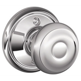 Schlage Residential F170 - Georgian Knob Half Dummy - Alden Rose