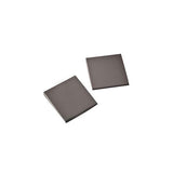 Dust / Corner Pad, 1-5/8 X 1-5/8, Adhesive Back - Brown